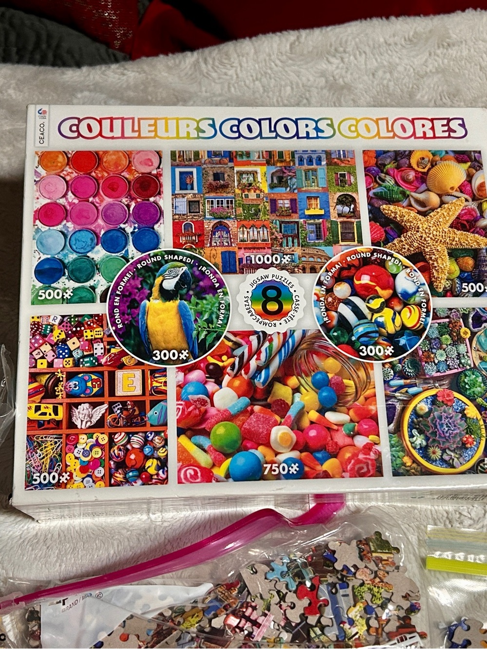 8-Scene Colorful Puzzle Set complete - Picture 4 of 16